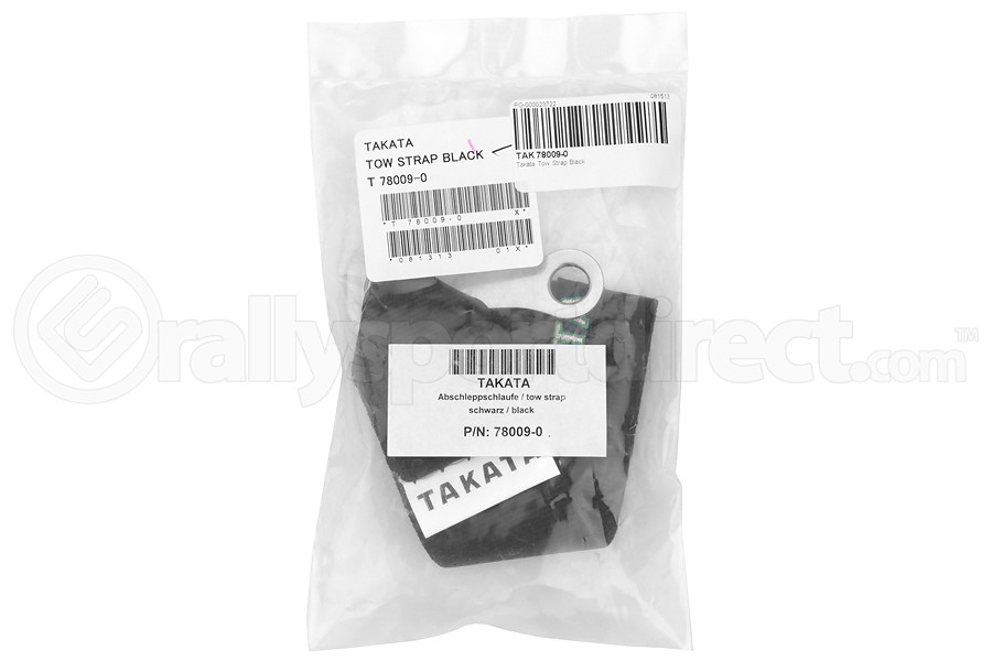 Takata Tow Strap Black (Part Number: 78009-0) Takata Tow Strap Black - Universal