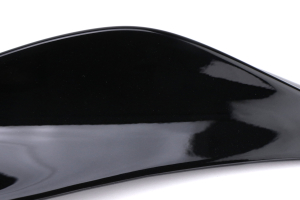 Rexpeed VAB Paint Matched Duckbill Trunk Spoiler FRP w/Carbon Strip - Subaru WRX / STI 2015+