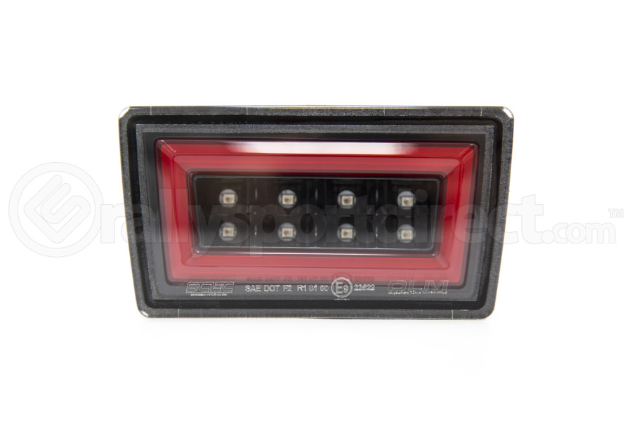 Olm V3 F1 Rear Brake Light Clear Lens Gloss Black Base Red Bar Subaru Limited 2013 2015 A 70023 2 Rallysport Direct