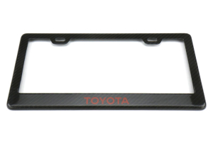 RSP Toyota Carbon Fiber License Plate Frame - Toyota Supra 2020+
