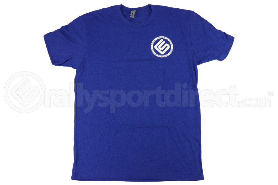 RallySport Direct Left Chest Circle T-Shirt Blue - Universal