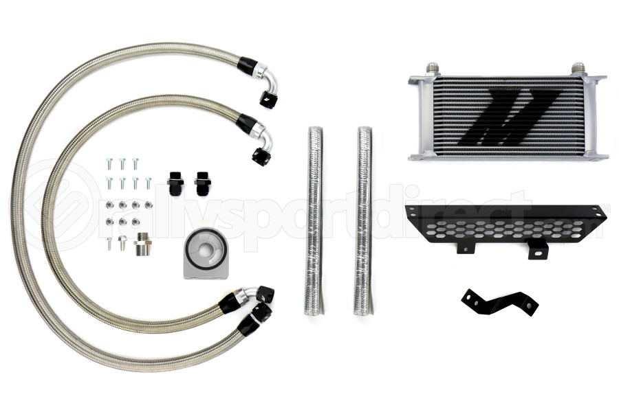 Mishimoto Oil Cooler Kit Silver Non-thermostatic - Ford Focus ST 2013+