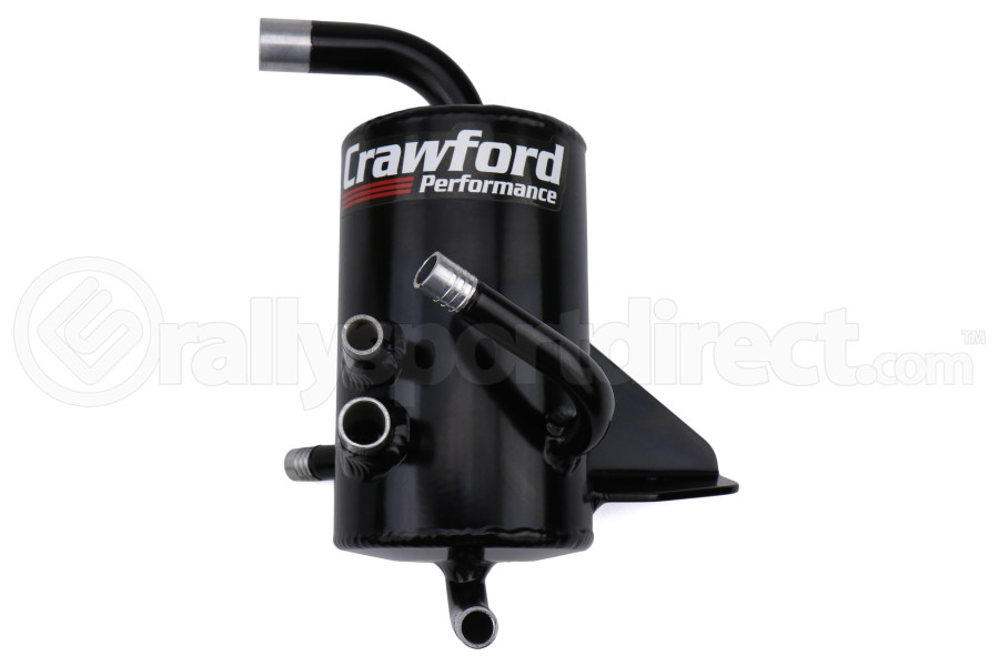 Crawford Single Chamber Air Oil Separator Kit v2 for Rotated Turbo - Subaru Models (Inc. WRX 2008 - 2014)