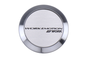 Work Center Cap Silver Flat Type Emotion Series  - Universal