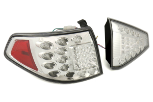 Valenti Jewel Led Tail Light Clear Lens W Chrome Reflector
