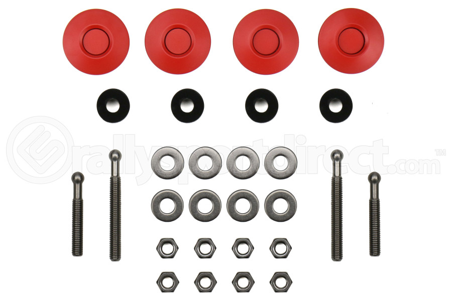 Move Over Racing Bumper Quick Release Kit Red - Scion FR-S 2013-2016 / Subaru BRZ 2013+ / Toyota 86 2017+