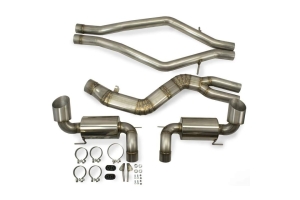 ETS Cat-Back Exhaust System Dual Mufflers Resonated  - Toyota Supra 2020+