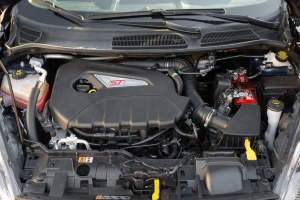 Mele Design Battery Mount Texture Black - Ford Fiesta 2013+