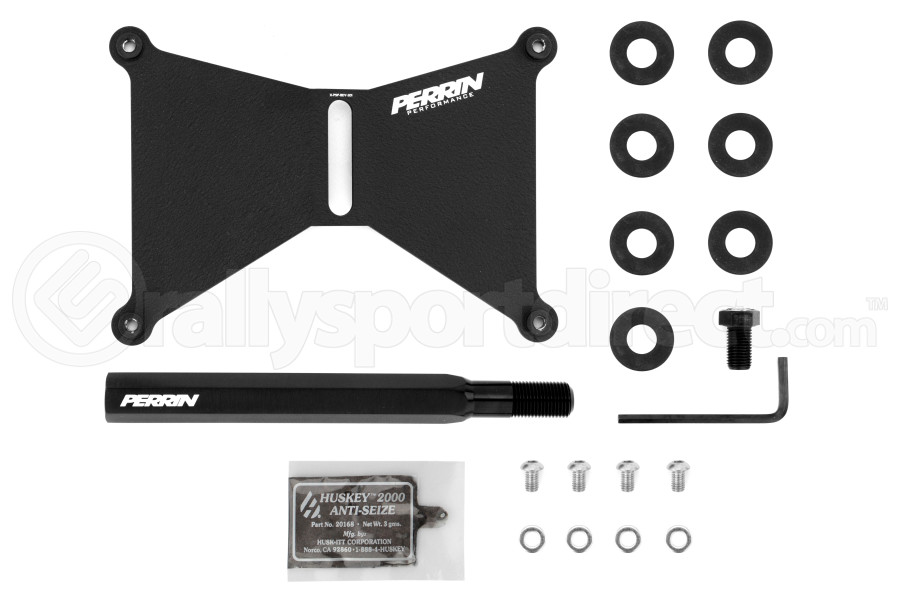 Perrin Front License Plate Frame Relocation Kit For 2008-2014 WRX STi