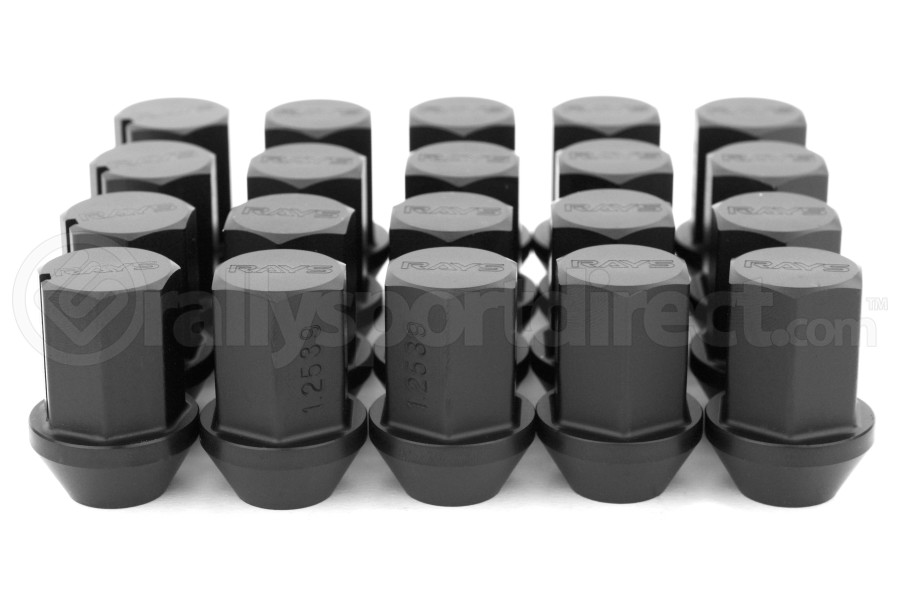 Volk Racing Rays 35MM 12X1.25 Lug Nuts Black (Part Number: W3512125B) Volk Racing Rays 35MM 12X1.25 Lug Nuts Black