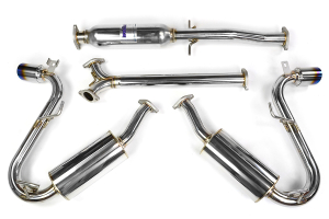 Invidia N1 Cat Back Exhaust Titanium Tip - Mini Cooper S 2005-2006