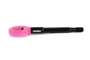PERRIN Tow Hook Kit Front Hyper Pink - Subaru Forester 2014-2018