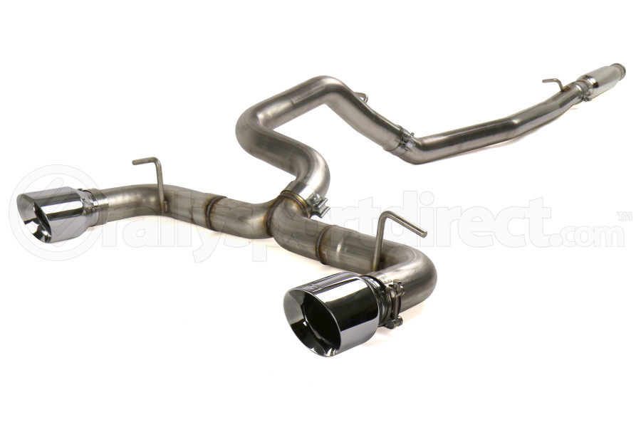 AWE Track Edition Cat Back Exhaust Chrome Tips - Ford Focus RS 2016+