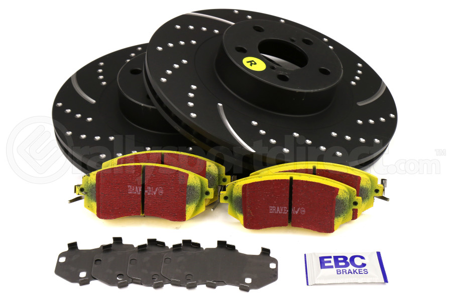 Ebc Brakes S5 Front Brake Kit Yellowstuff Pads And 3gd