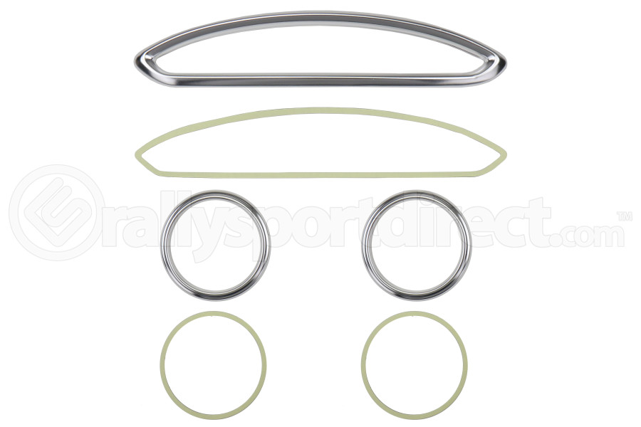 Gcs Anodized Aluminum Ac Vent Trim Silver Subaru Limited 2013 2020 Gcsactrim03 Rallysport Direct