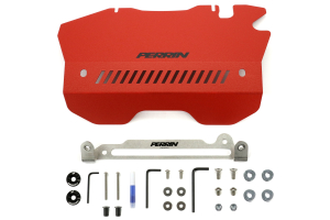 PERRIN Pulley Cover Red - Subaru WRX 2015+
