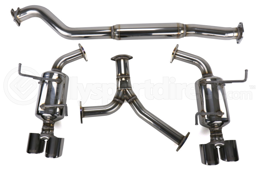 Blitz Nurspec Vs Dual Muffler Quad Tip Exhaust Subaru Base 2015