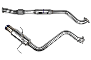 Invidia N1 Cat Back Exhaust Single Titanium Tip - Subaru WRX/STI 2015+
