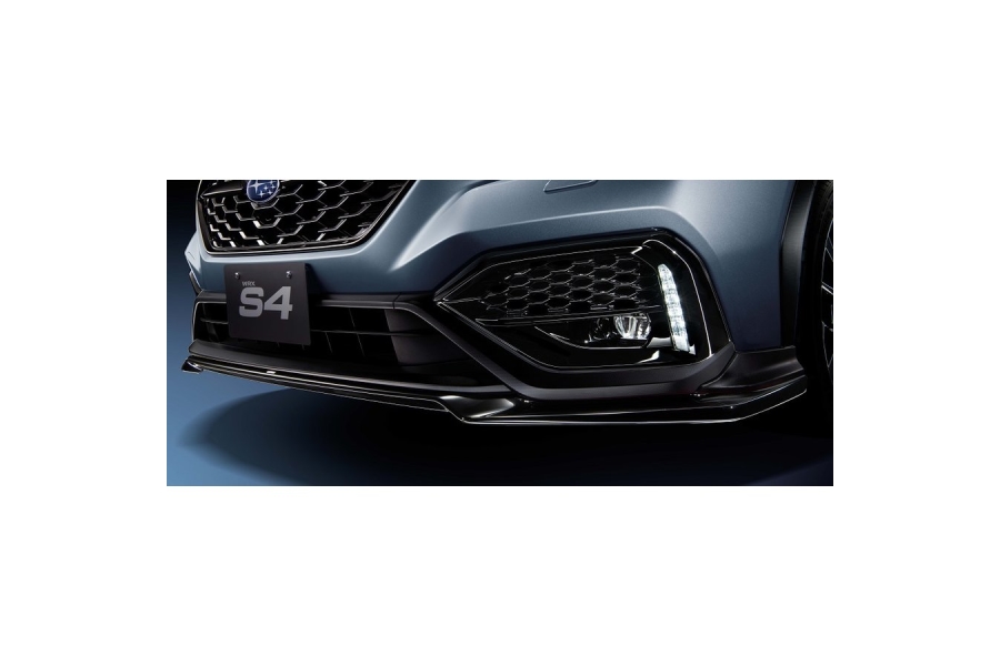 STI Front Lip Under Spoiler Black - Subaru WRX 2022+