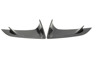 OLM LE Dry Carbon Fiber Lower Front Bumper Covers - Toyota Supra 2020+