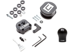 COBB Tuning Stage 1+ Drivetrain Package Black / Black Shift Knob - Ford Focus ST 2013+ / RS 2016+