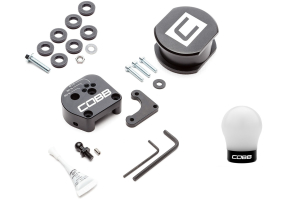 COBB Tuning Stage 1+ Drivetrain Package w/ White / Black Shift Knob - Ford Models (inc. 2013+ Focus ST / 2016+ RS)