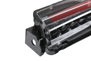 OLM VL Style Sequential 4th Brake Light / Reverse Light w/ Clear Lens, Carbon Base, and Red Bar - Scion FR-S 2013-2016 / Subaru BRZ 2013+ / Toyota 86 2017+