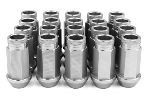 Mishimoto Aluminum Locking Lug Nuts Silver 12x1.50 - Universal