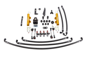 IAG PTFE Fuel System Kit w/ Injectors, Lines, FPR, Fuel Rails - Subaru STI 2008 - 2020