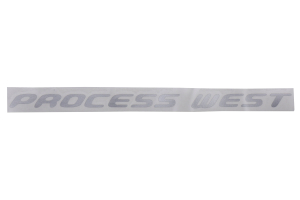 Process West TMIC Decal Silver - Universal