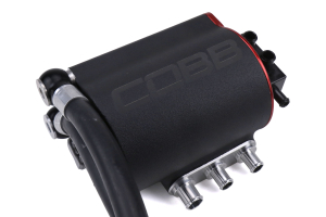 COBB Tuning Air Oil Separator Black/Red - Subaru WRX 2015-2021