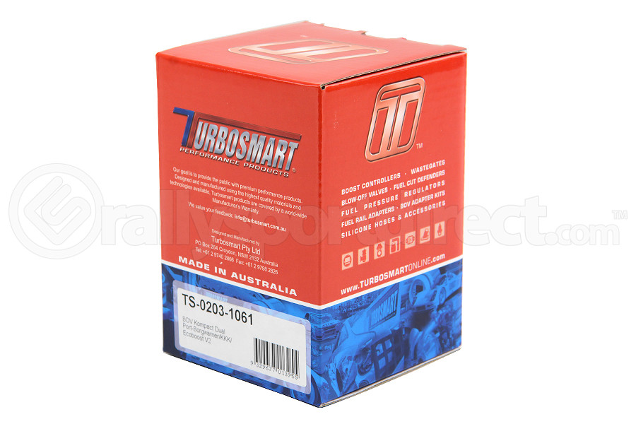 Turbosmart BOV Kompact Dual Port (Part Number: TS-0203-1061) Turbosmart BOV Kompact Dual Port (Part Number: )