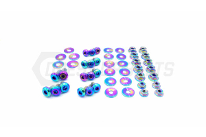 Dress Up Bolts Stage 1 Titanium Hardware Engine Bay Kit (48 Pieces) - Subaru WRX / STI 2015-2021