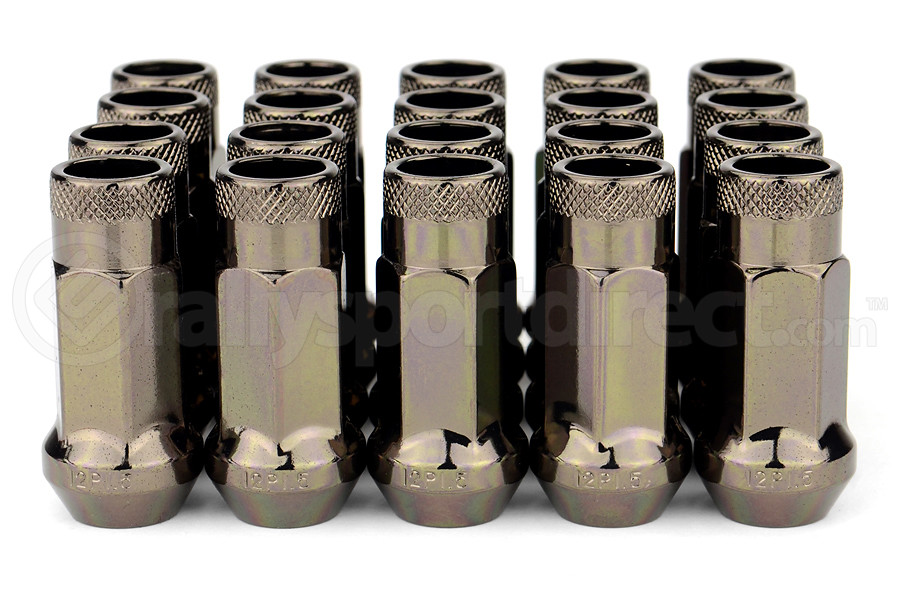 Muteki SR48 Open Ended Lug Nuts 12X150 Chrome Titanium 32906T
