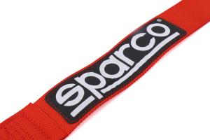 Sparco 2 Inch 4-Point Bolt-In Harness Red - Universal