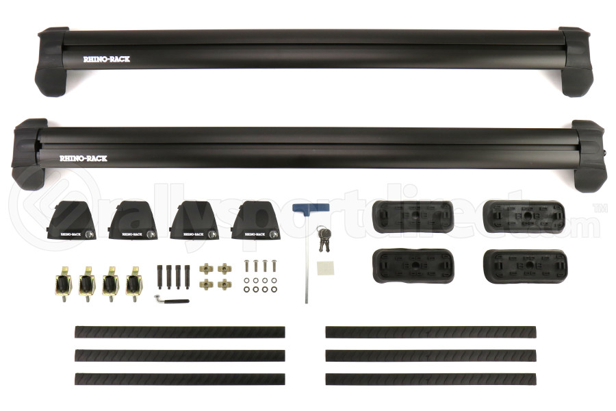 Rhinorack Vortex 2500 Rs Black 2 Bar Fmp Roof Rack