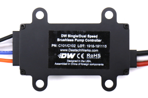 DeatschWerks DW440 440lph Brushless Fuel Pump w/ Single Speed Controller - Universal