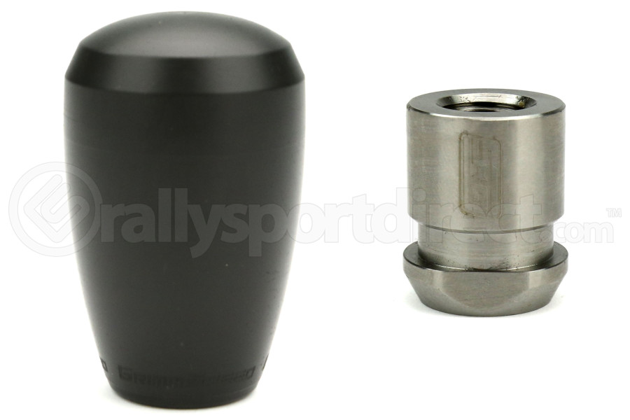 Grimmspeed Black Delrin Shift Knob w 5SPD Boot Retainer Subaru WRX