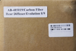 APR Carbon Fiber Rear Diffuser  - Mitsubishi Evo 8 / 9 2003 - 2006