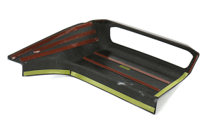 OLM LE Carbon Fiber Console Cover 2pc - Toyota Supra 2020+