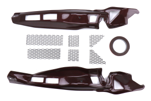 OLM Carbon Fiber Ducted Inner Fender Trim - Subaru WRX / STI 2015-2021