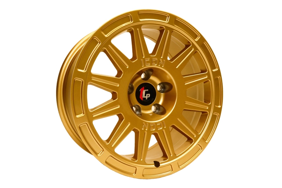 CrawfordSPEC Wheel by ICON Alloys 15x7 +15 5x100 Rally Gold - Universal