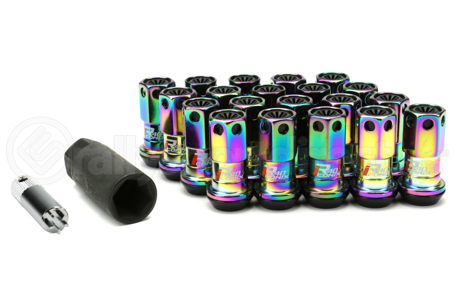 KICS R40 Iconix Neo Chrome Lug Nuts M12X125 WRIF03NK Free Shipping
