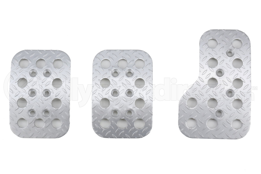 Sparco Race Pedal Set Silver 03779AN Free ShippingRallysport Direct