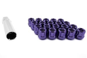 Muteki Lug Nuts 12x1.25 Open Ended Purple - Universal