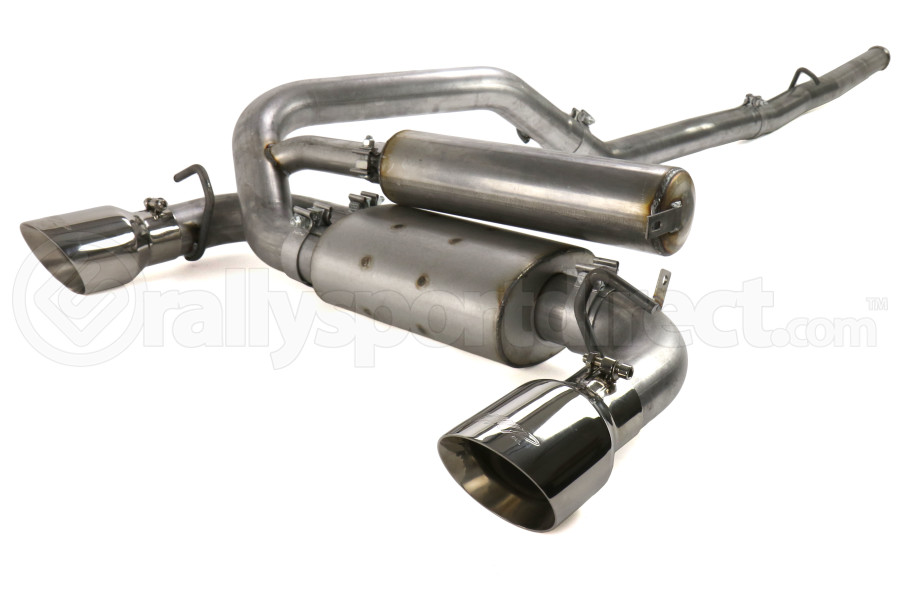 MBRP Installer Series 3in Cat Back Dual Outlet Exhaust Aluminized - Ford Focus RS 2016+