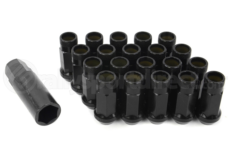 Muteki Sr48 Chrome Black Open Ended Lug Nuts 12x125 32905b