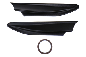 GCS TRD Style Textured Finish Aero Fins - Scion FR-S 2013-2016 / Subaru BRZ 2013+ / Toyota 86 2017+