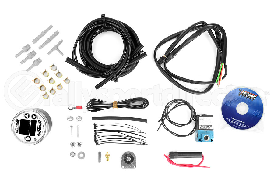 Turbosmart e-Boost2 60psi 60mm (White Face Silver Bezel) (Part Number: TS-0301-1001) Turbosmart e-Boost2 60psi 60mm (White Face Silver Bezel) (Part Number: )