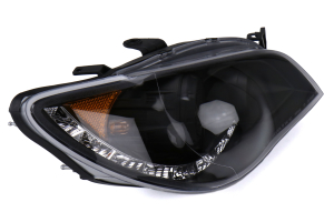 Spec-D Black Projector Headlights Black  - Subaru WRX/STI 2006-2007